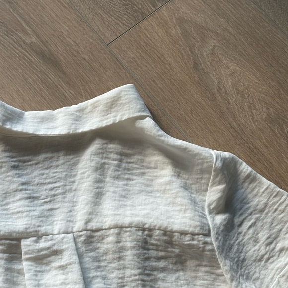 Dynamite White Button Down Shirt - Picture 3 of 5